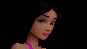 3d animated bikini dance