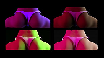 3d animated bikini dance