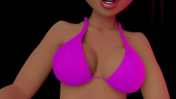 3d animated bikini dance