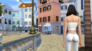 Sims machinima asian trans ladyboy fucked by big latino cock