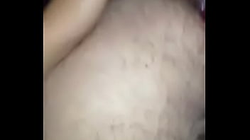 Girlfriend playing with boyfriends ass