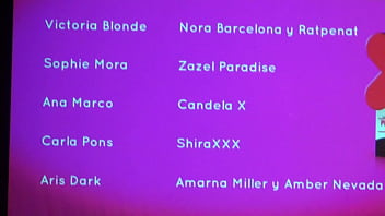 Nora barcelona & ratpenat ganadores premio ninfa mejores webcamers