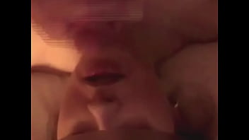 Cum shot down her throat