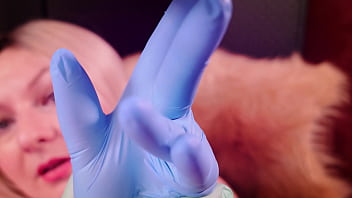 Asmr with 2 layers of medical gloves clicking and clapping hands arya grander