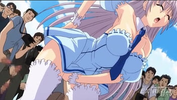 Masturbándome en público mientras la gente me mira hentai