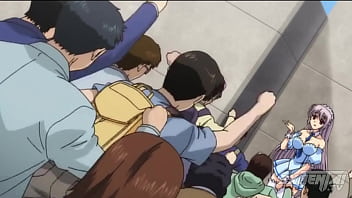 Masturbándome en público mientras la gente me mira hentai