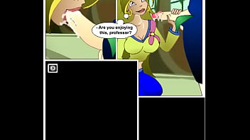 Layla find flora fuck with professor winx porn comics