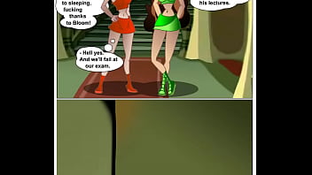 Layla find flora fuck with professor winx porn comics