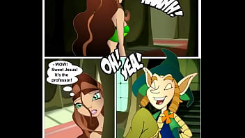 Layla find flora fuck with professor winx porn comics