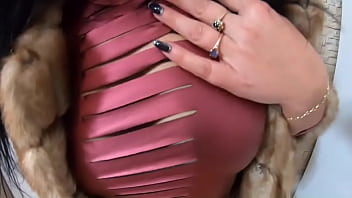 Preview milfycalla big squirt and cum play while wearing fur coat and long boots ep 206today there is a hot fuck sesio