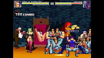 Purple haired japanese superhero group sex