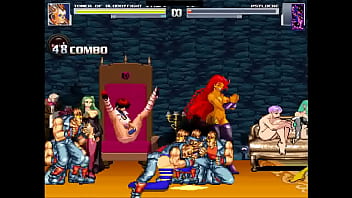 Purple haired japanese superhero group sex