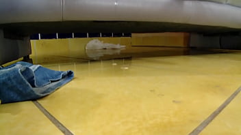 Lea gets her pussy fucked on the couch