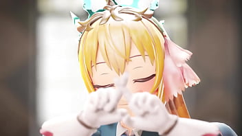 Anime girl strip dancing video