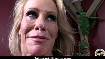 Huge black cock takes little white ass 21