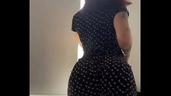 Big ass girl teasing