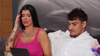 Busty meets nasty and busty prevails