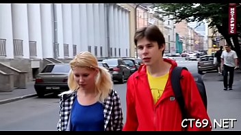 Lascivious bitch enjoys riding on top of an erected thick schlong