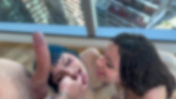 My friend hooked up with two girls without telling me that i had to fuck one of them