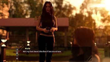 Move the chains #05 stunning long haired brunette wants to talk about the old days taboo hentai 3d game