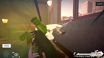 Ep7 ava just can't get enough of doggystyle sex pose 2 orc massage