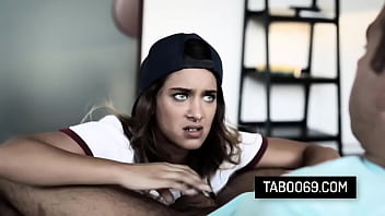 Sexy step sister shaved pussy fucked hard