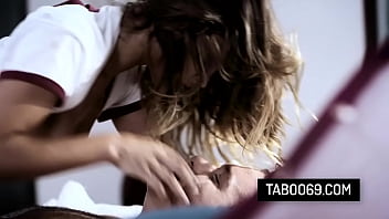 Sexy step sister shaved pussy fucked hard