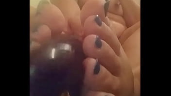 Bbw footjob