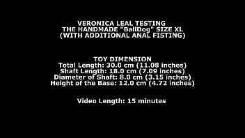 I give a test to the balldog xl from thewondertoys to my ass with also anal fisting
