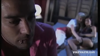 Keana and zoe in stockings playing with sex toys