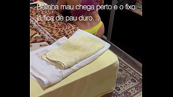 Aventuras da belinha com dois comedores pela manhã