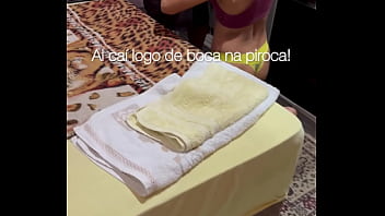 Aventuras da belinha com dois comedores pela manhã