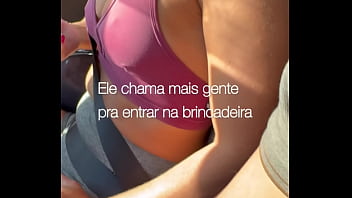 Aventuras da belinha com dois comedores pela manhã