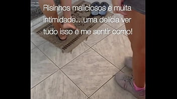 Aventuras da belinha com dois comedores pela manhã