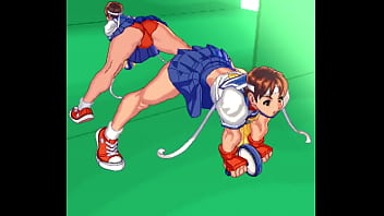Sakura entrenando