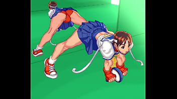 Sakura entrenando