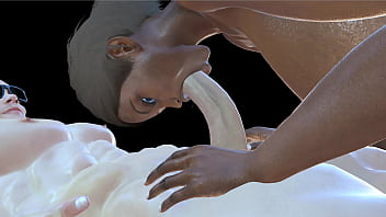 Ebony busty babe gets doubled by two studs deepthroat anal bbc huge tits animated vam hentai cartoon Ebony busty babe gets doubled by two studs deepthroat anal bbc huge tits animated vam hentai cartoon