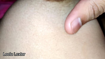 My young neighbor wanted to fuck with me in my room and he pulls my hair and makes me scream while doggy fucks me