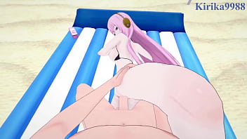 Megurine luka and meiko intense sex project sekai vocaloid hentai