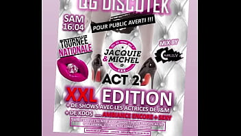 Rendez vous ce soir à langon pour une soirée jacquie et michel au qg discotek