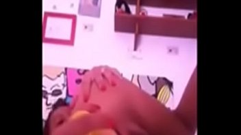 Dark teen toys with that ass