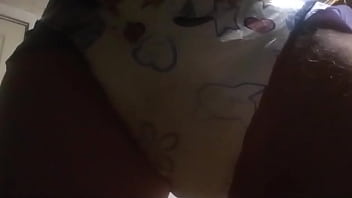 Baby puppy wetting their padding