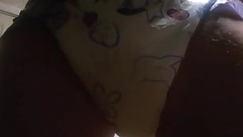 Baby puppy wetting their padding