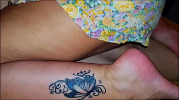 Fucked my stepson through a jumpsuit