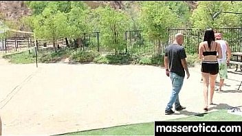 Hot teen masseuse given strong orgasm 9