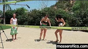 Hot teen masseuse given strong orgasm 9