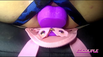 Jane as always mercilessly mark's giant ass hole from a different angle see this beautiful rainbow toy in a delicious anal strapon comment on our videos 2025 april scouple