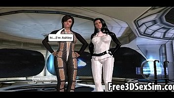 Two sexy 3d cartoon babes getting fucked on a spaceship Two sexy 3d cartoon babes getting fucked on a spaceship