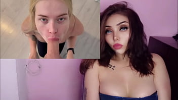 Rusa hermosa se come una verga y cabalga en ella