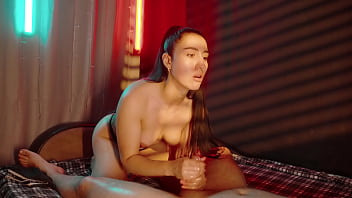 Happy ending massage in underground salon long haired masseuse jerked me off